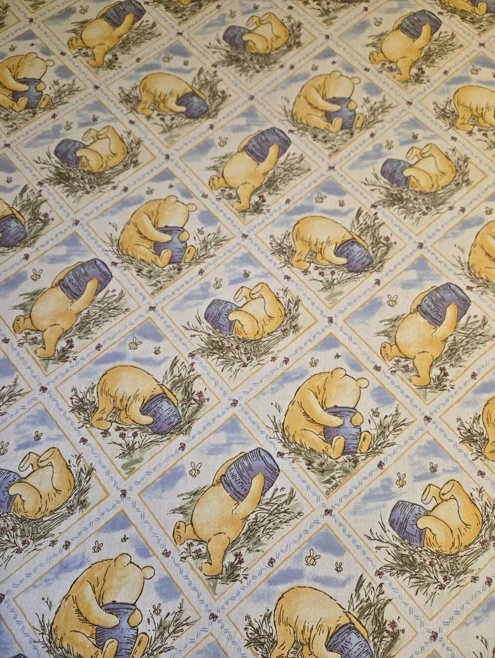 Vintage Winnie the Pooh sheet Set - Twin Size